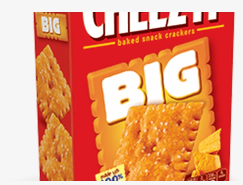 Cheez It Baked Snack Product Varieties - Big Cheez Its, transparent png #3287977