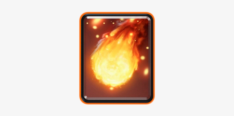 Fireball - Clash Royale Spell, transparent png #3288131
