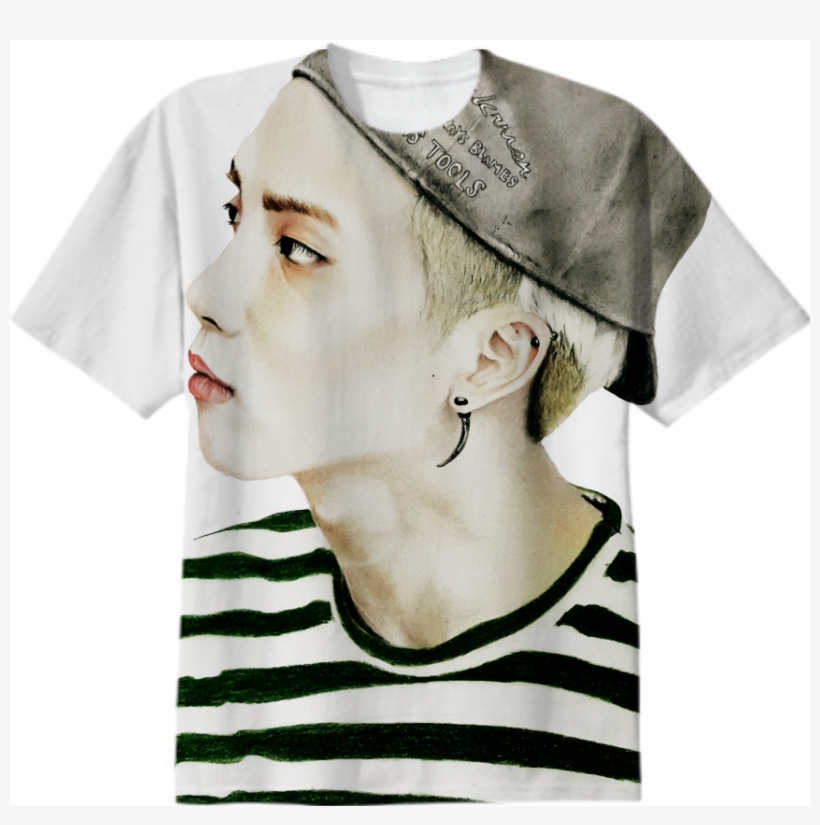 Shop Jonghyun Airport Cotton T-shirt By Saherejaz - Girl, transparent png #3288247