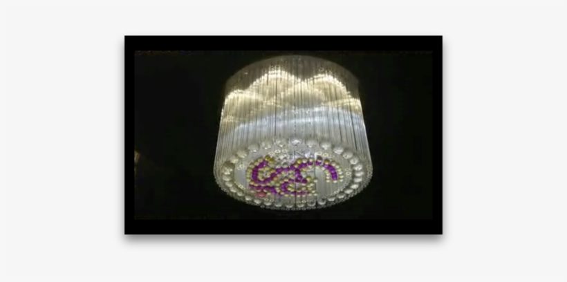 Om Led Chandelier - Chandelier, transparent png #3288292