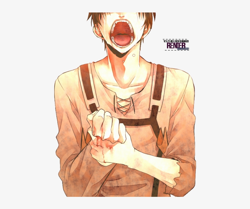 Photo - Render Eren Attack On Titan, transparent png #3288506