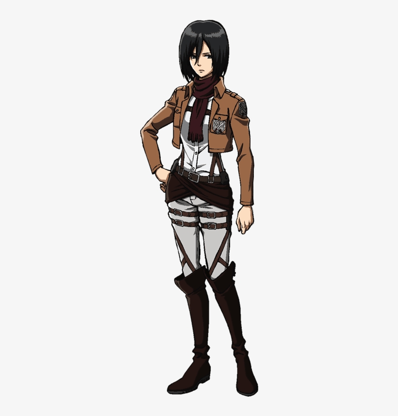 Mikasa Ackerman - Attaque Des Titans Mikasa, transparent png #3288569