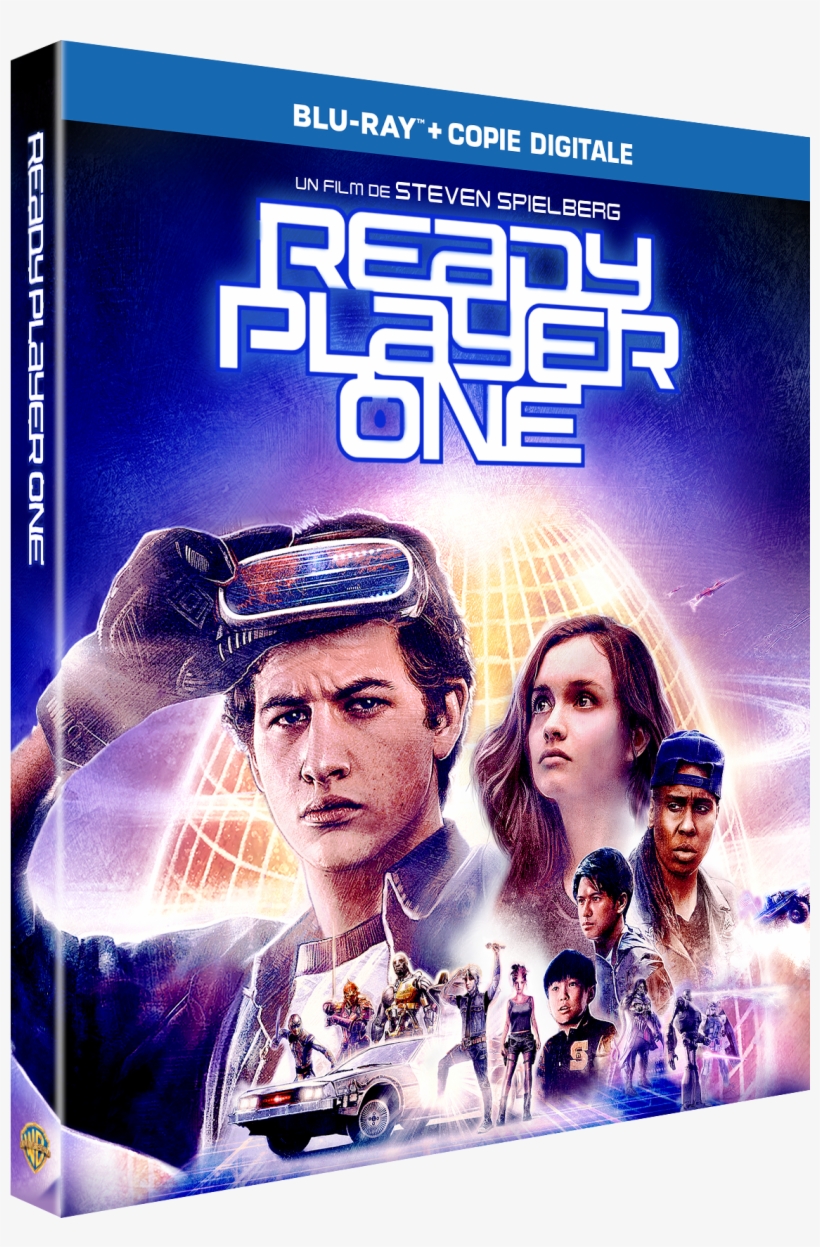 Ready Player One En Steelbook®, Blu-ray, Dvd Et Vod - Ready Player One Dvd Cover, transparent png #3288797