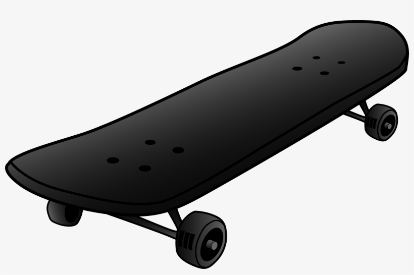 Skateboard Clipart Skater - Skate Board Clip Art, transparent png #3288857