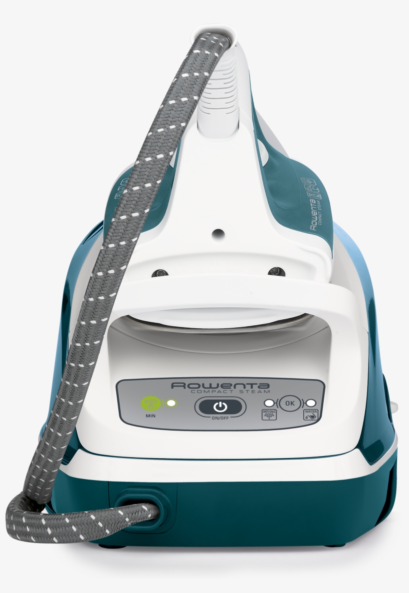 Easy To Read Controls - Rowenta Dg7530 Dark Green Compact Steam Station, transparent png #3288978