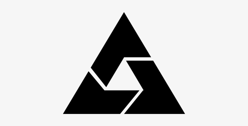 Youtube Logo White Png And General Discussion Youtube - Sierpinski Triangle First Iteration, transparent png #3289084