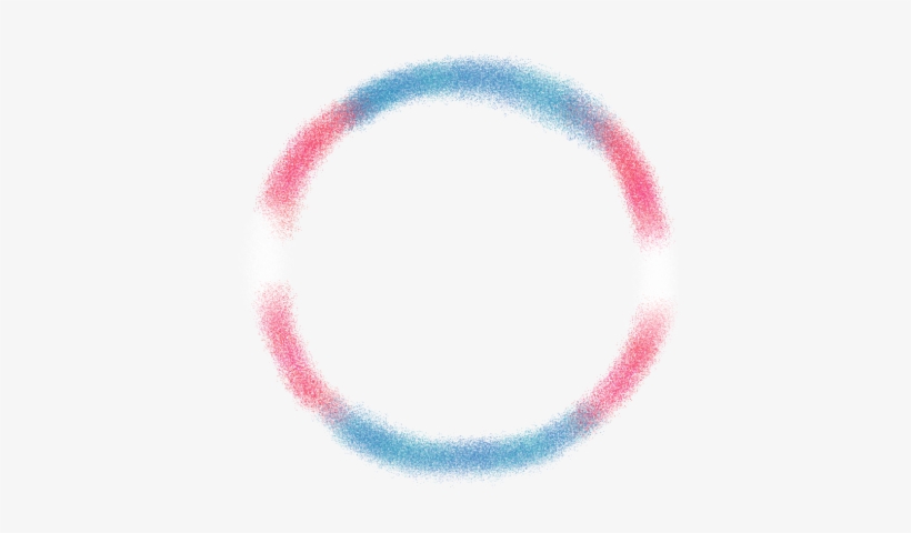 Trans Flag To Support Trans Kids - Circle, transparent png #3289144