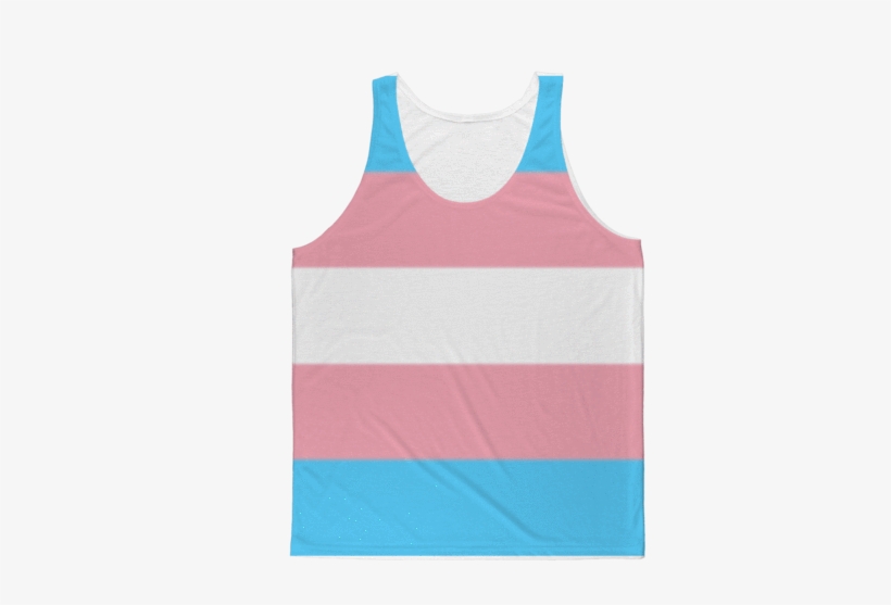 Trans Pride ﻿classic Sublimation Adult Tank Top - Transgender, transparent png #3289186