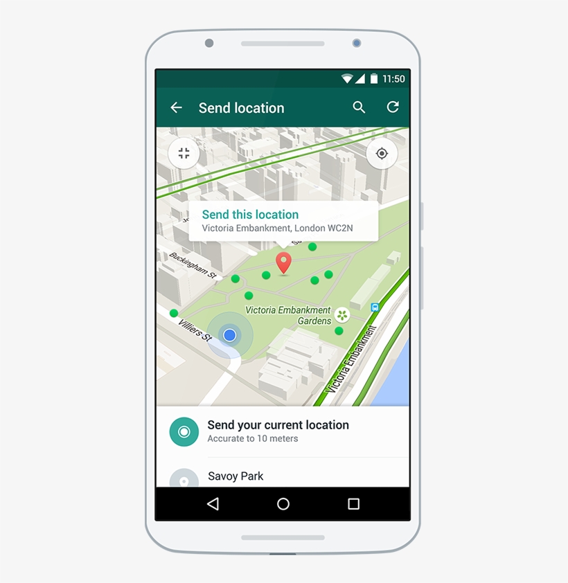 Location - Samsung Note 3 Whatsapp, transparent png #3289484