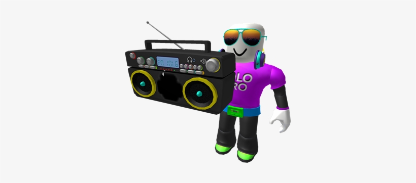 Neon Party Guy Roblox Neon Party Guy Free Transparent - party free boombox admin roblox