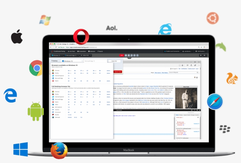 Remote Access - Cross Browser Testing Tool, transparent png #3290548
