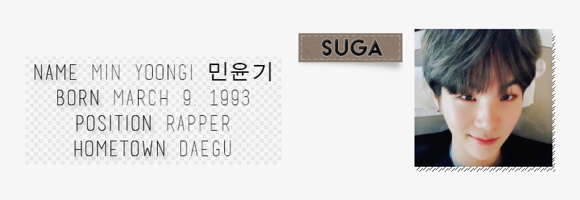 Suga Facts - Number, transparent png #3290758