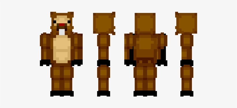 Minecraft Skin Bidoof - Minecraft, transparent png #3291105