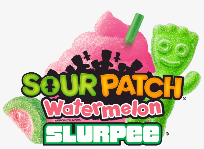 This Summer At A 7-11 Near You - Sour Patch Redberry Slurpee, transparent png #3291176