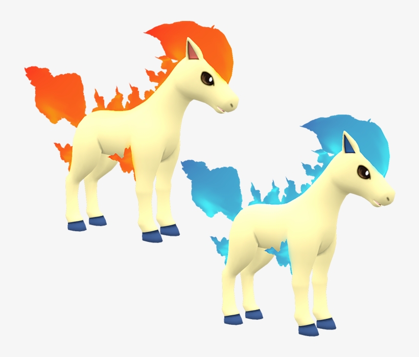 3ds Pokémon X Y 077 Ponyta The Models Resource - Nintendo 3ds, transparent png #3291992