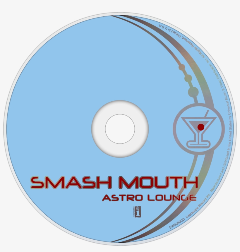 Smash Mouth Astro Lounge Cd Disc Image - Smash Mouth Astro Lounge Album Cover, transparent png #3292226