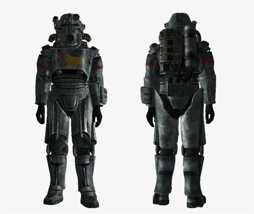 Fnv Ncr Salvaged Armor - Ncr Salvaged Power Armor, transparent png #3292437