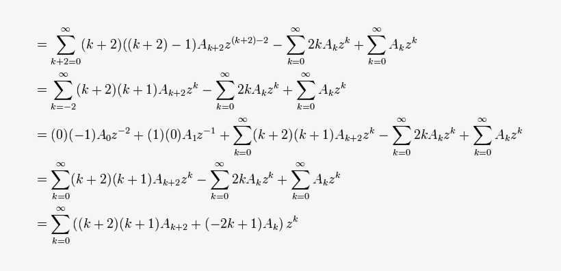 Because The Level Of Ignorance And Stupidity In This - Power Series Differential Equations, transparent png #3292564