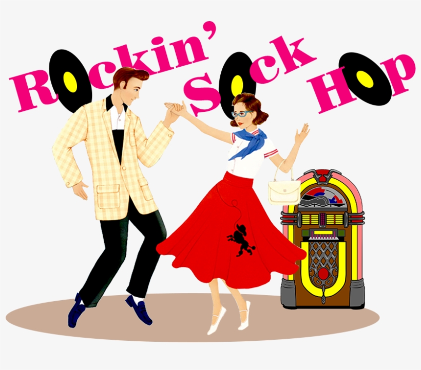 Come Dressed To Listen And Dance To The Music From - Sock Hop, transparent png #3292663