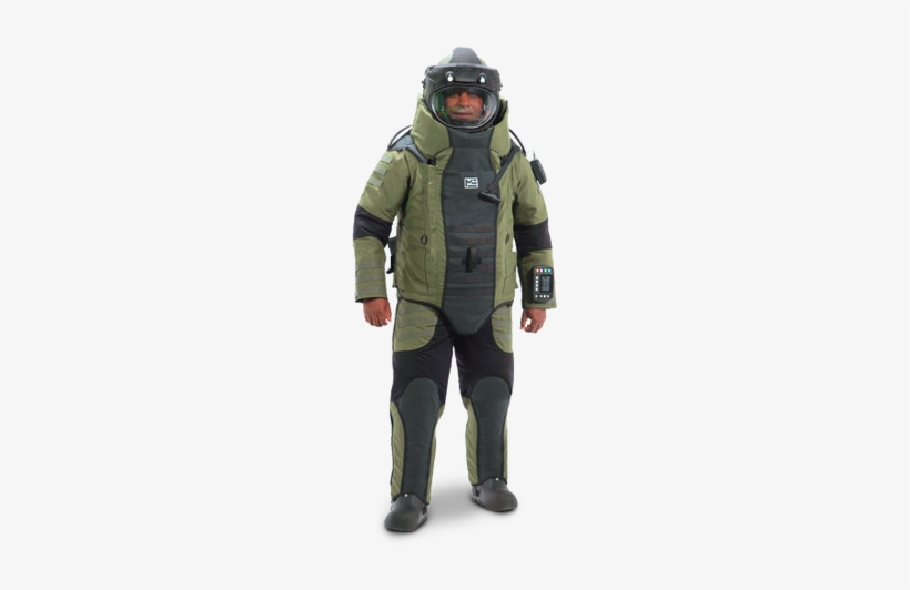 Med-eng Eod 10 Bomb Suit & Helmet - Bomb Disposal Uniform, transparent png #3292922