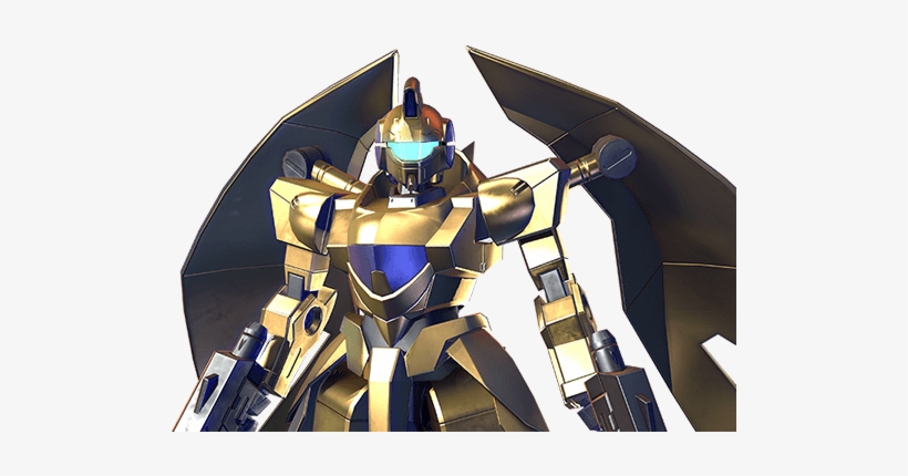 A Golden Mobile Suit Powered By A Gn Drive Tau - Alvaaron Gundam, transparent png #3292957