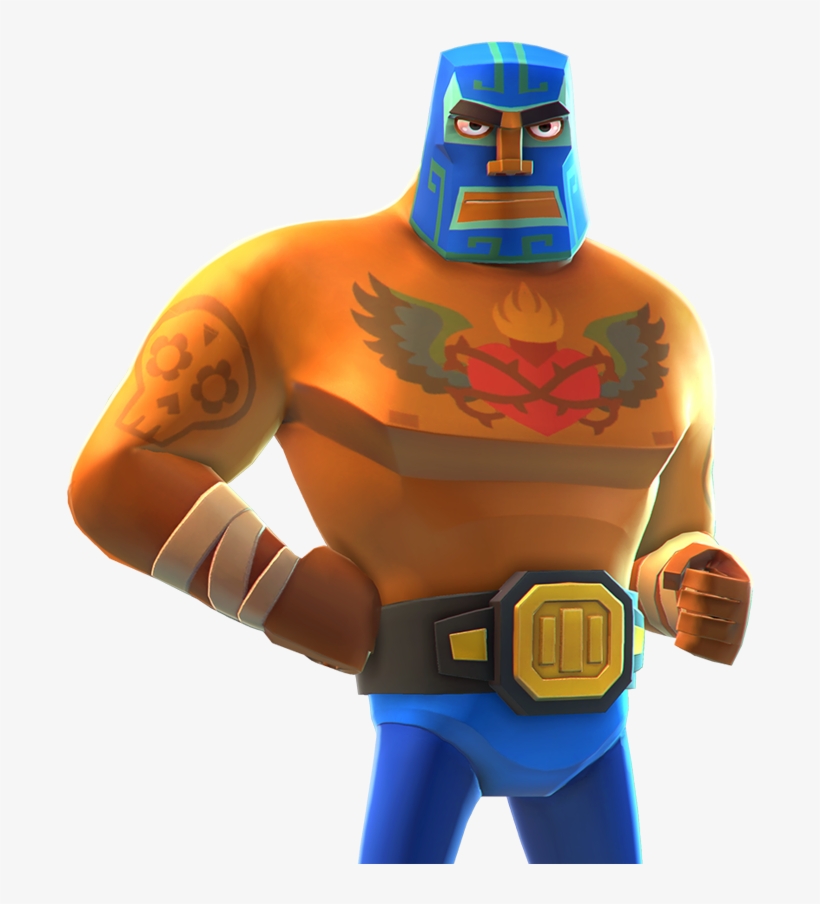 Juan Guacamelee Thumb Brawlout - Brawlout Juan, transparent png #3293013