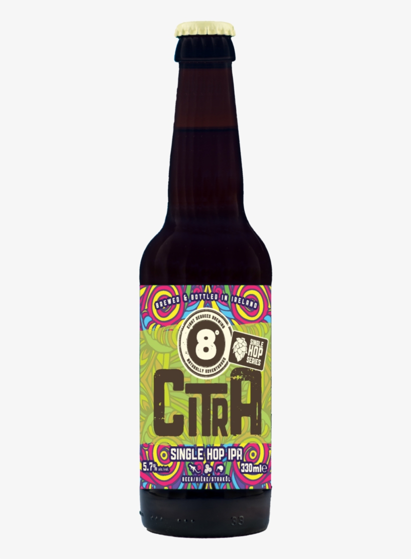 Citra Single Hop Ipa - 8 Degrees Single Hop Series Citra, transparent png #3293143