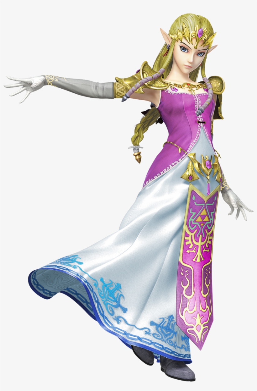 Princesses Prefer Pink - Super Smash Bros Wii U Zelda, transparent png #3293188