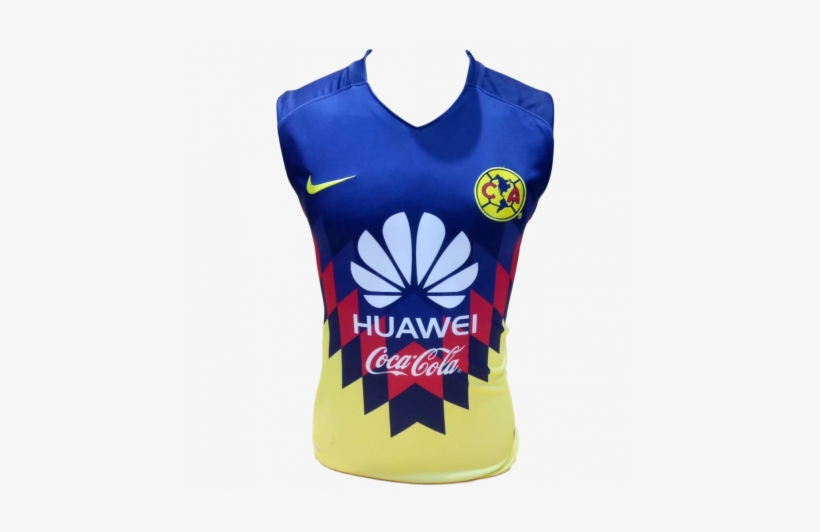 Club América 2017 Home Sleeveless Training Jersey Outlet - Club America Soccer Jersey, transparent png #3293192