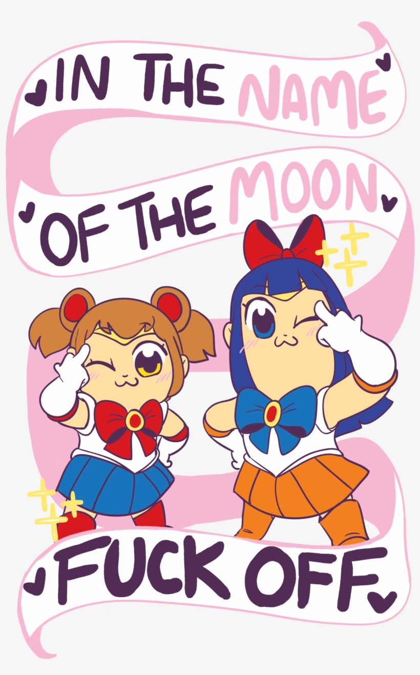 “i Created A Text Variant Of My Sailor Pop Team Epic - Pop Team Epic Shirt, transparent png #3293879