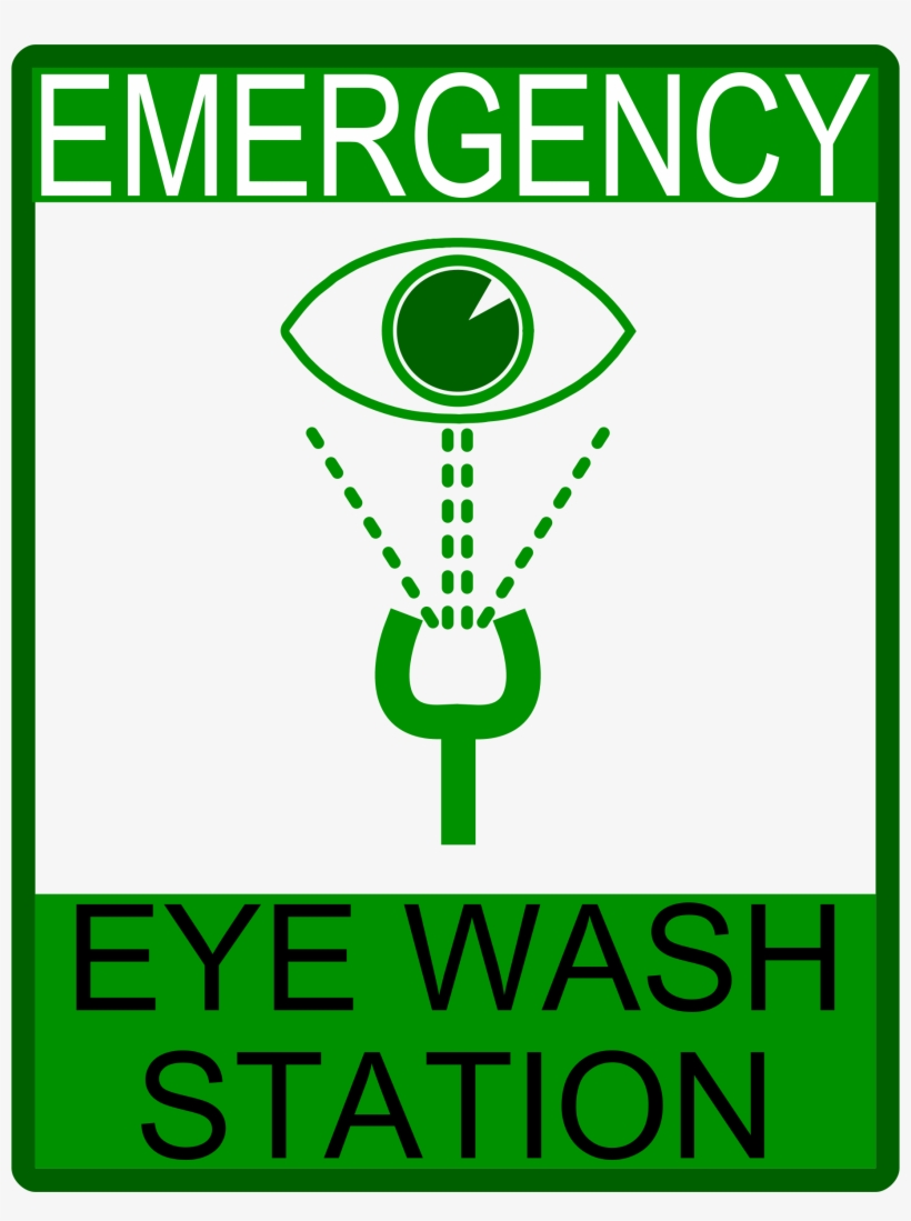 This Free Icons Png Design Of Emergency Eye Wash Station, transparent png #3293880