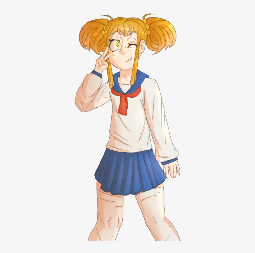 Some Art I Just Finished Of Popuko From Pop Team Epic - Art, transparent png #3294266