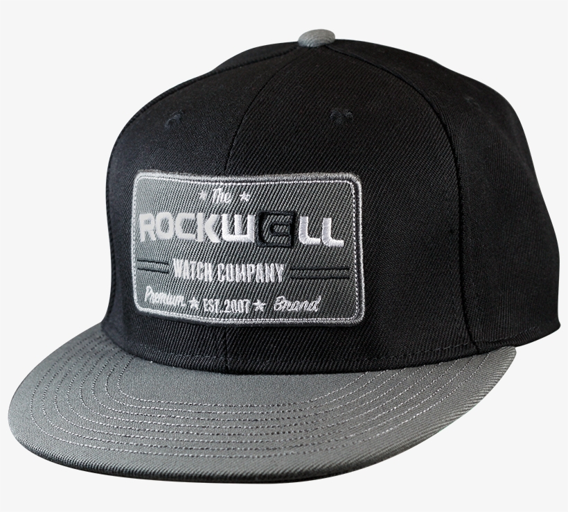 Snapback Hat Watch Co Black/gray - Baseball Cap, transparent png #3294317