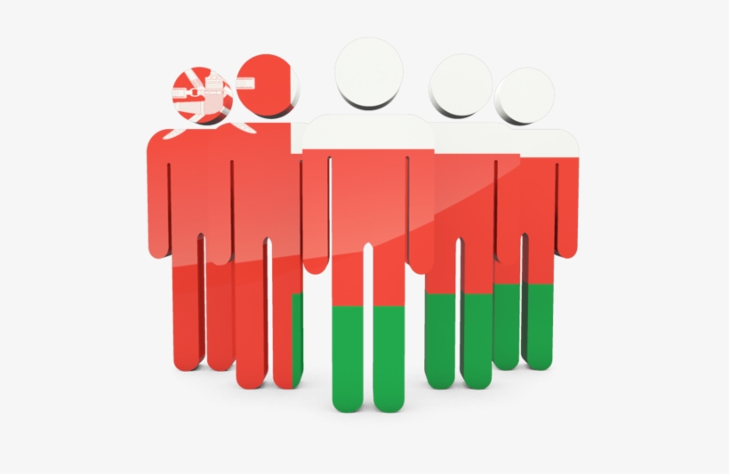 Oman Flag High-quality Png - People With Brazil Flag, transparent png #3294413