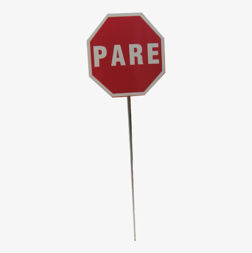 Letrero Con Estaca - Letrero De Stop Png, transparent png #3295350