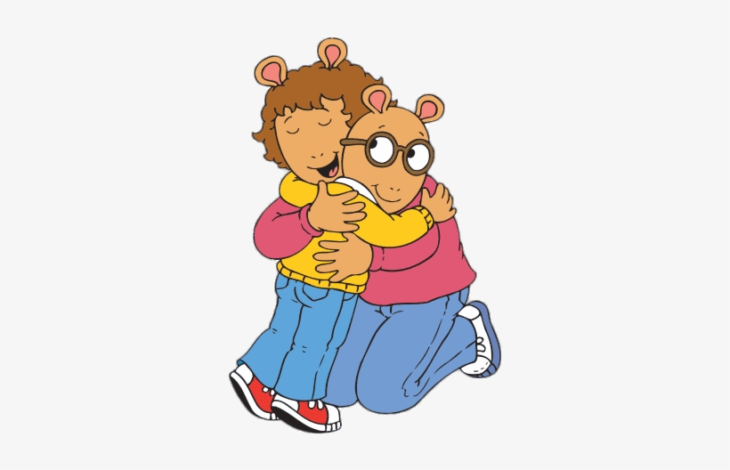 Arthur Read Hugging His Mum - Arthur Pbs, transparent png #3295690