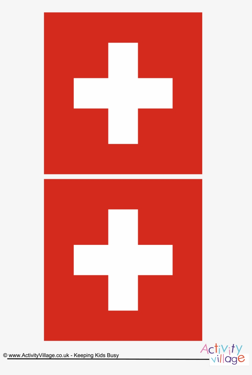 Switzerland Flag Main Image - Швеция И Швейцария Разница, transparent png #3296206