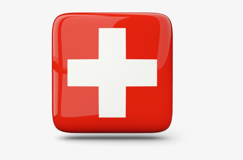 Switzerland Flag Png Transparent Images - Switzerland Flag Icon Square, transparent png #3296256