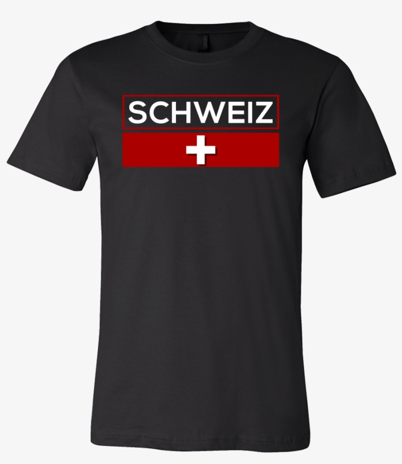 I Love Switzerland, Svizzera Swiss Flag Schweiz Suisse - Welshly Arms T Shirt, transparent png #3296313