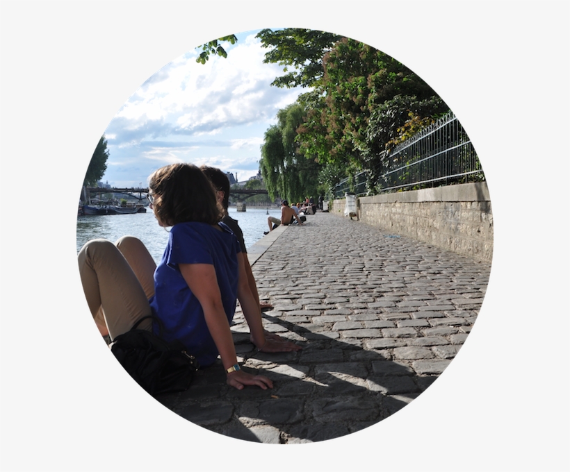 5 Picnic Spots In Paris, & - Sitting, transparent png #3296392