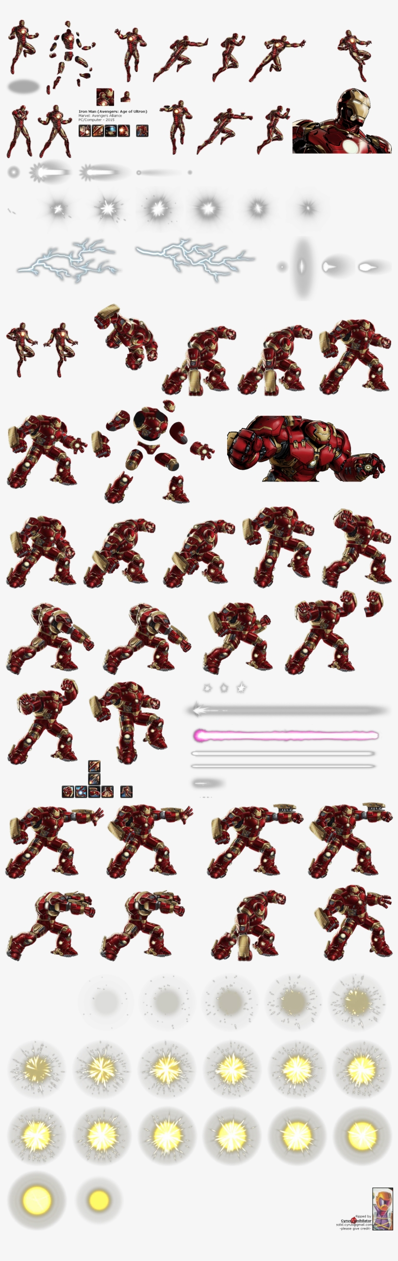 Click To View Full Size - Avengers Alliance Iron Man Png, transparent png #3296464