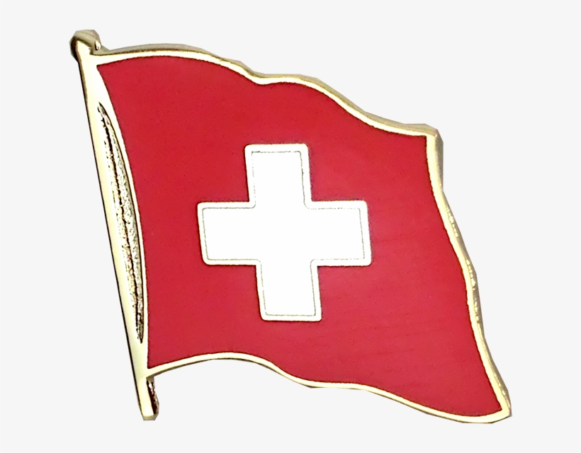 Flag Lapel Pin - Switzerland - Flag Lapel Pin, transparent png #3296993