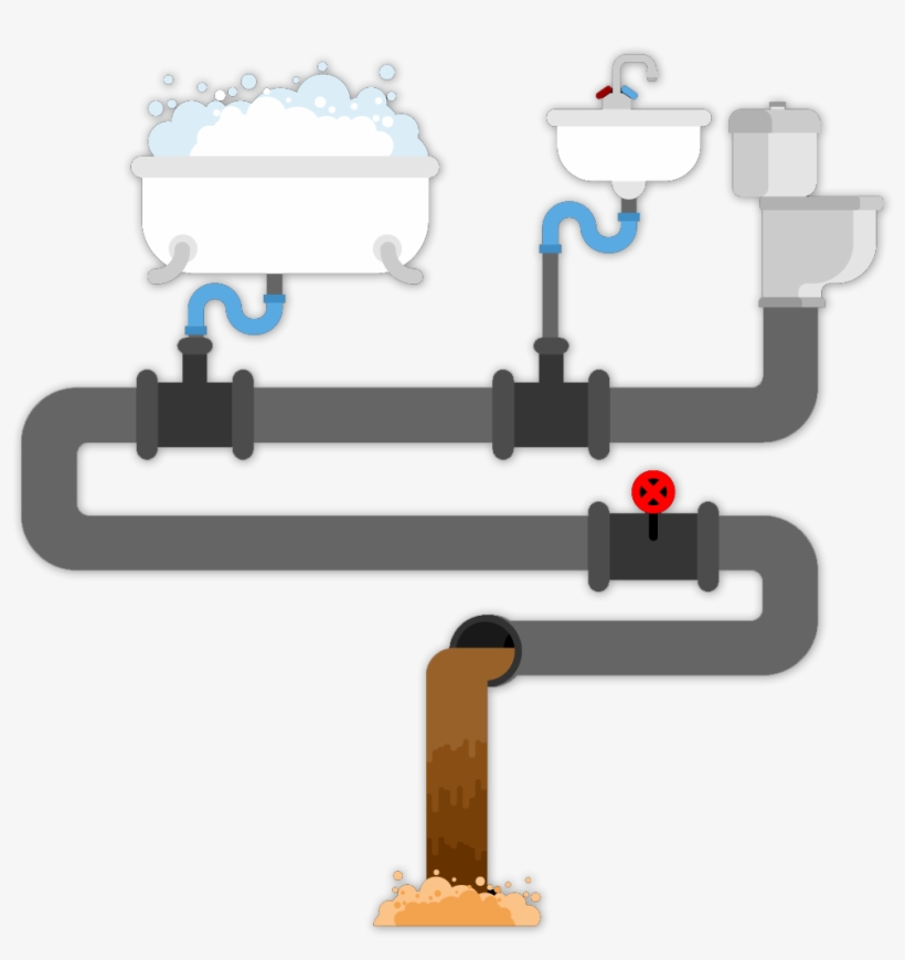 Drain Cleaning - Separative Sewer, transparent png #3297189