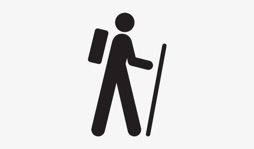 Ringinglow Walks - Hiking Symbol, transparent png #3297813