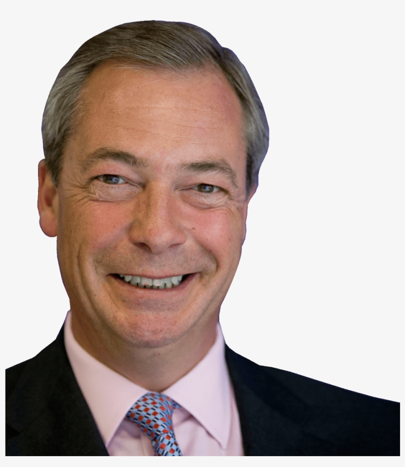 Celebrities - Nigel Farage No Background, transparent png #3297857