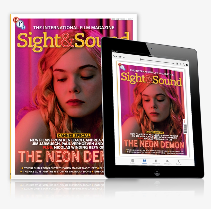 Sight And Sound Magazine Front Cover, transparent png #3297884