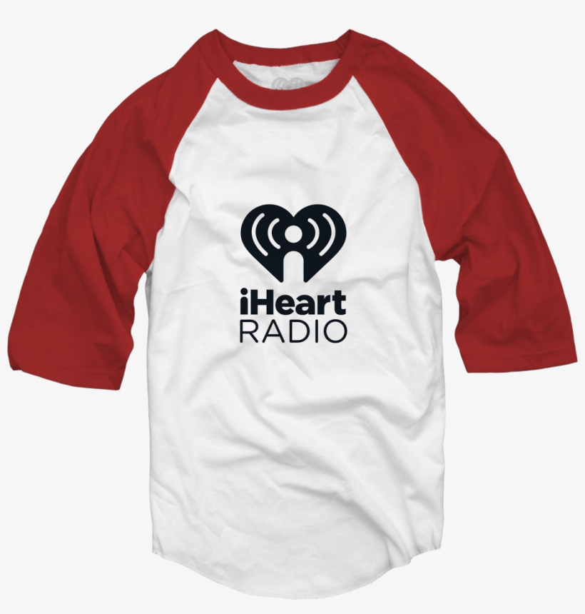 Iheart Radio On Red Baseball T-shirt $35 - Los Deftones T Shirt, transparent png #3297938