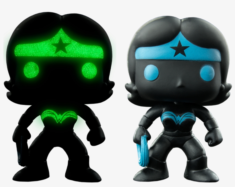 Justice League - Funko Pop Wonder Woman Glow, transparent png #3298081