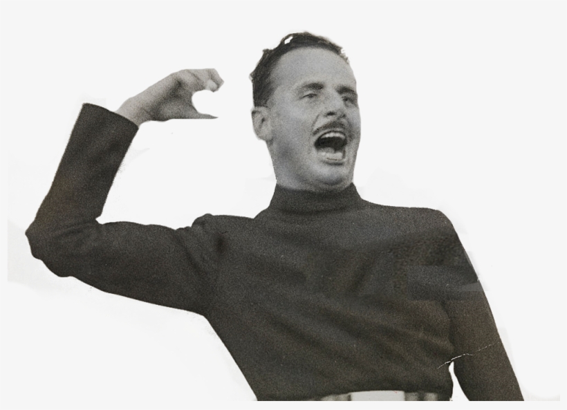Post - Oswald Mosley Salute, transparent png #3298128
