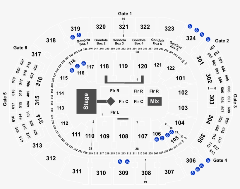 Legend - Row Ga Air Canada Centre, transparent png #3298134
